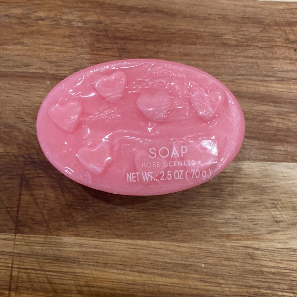 Store-bought Rose Scented Soap Bar!